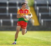 4 June 2023; Shane Clarke of Carlow during the Tailteann Cup Group 3 Round 3 match between Longford and Carlow at Laois Hire O'Moore Park in Portlaoise, Laois. Photo by Matt Browne/Sportsfile