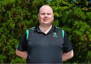 5 June 2023; Umpire, Willie Clarke, poses for a portrait during the Evoke Super Series 2023 match between Scorchers and Typhoons at Oak Hill Cricket Club in Kilbride, Wicklow. Photo by Tyler Miller/Sportsfile