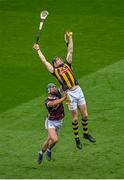 11 June 2023; Walter Walsh of Kilkenny in action against Fintan Burke of Galway during the Leinster GAA Hurling Senior Championship Final match between Kilkenny and Galway at Croke Park in Dublin. Photo by Seb Daly/Sportsfile