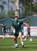 14 June 2023; Matt Doherty during a Republic of Ireland training session at Calista Sports Centre in Antalya, Turkey. Photo by Stephen McCarthy/Sportsfile