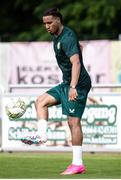 14 June 2023; Armstrong Oko-Flex during a Republic of Ireland training session at Parktherme-Arena Bad Radkersburg in Austria. Photo by Blaz Weindorfer/Sportsfile
