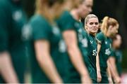 16 June 2023; Jamie Finn during a Republic of Ireland women open training session at UCD Bowl in Dublin. Photo by Ramsey Cardy/Sportsfile