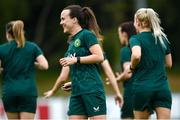 16 June 2023; Ciara Grant during a Republic of Ireland women open training session at UCD Bowl in Dublin. Photo by Ramsey Cardy/Sportsfile