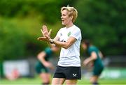 16 June 2023; Manager Vera Pauw during a Republic of Ireland women open training session at UCD Bowl in Dublin. Photo by Ramsey Cardy/Sportsfile
