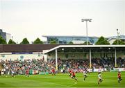 16 June 2023; A general view during a Republic of Ireland women open training session at UCD Bowl in Dublin. Photo by Ramsey Cardy/Sportsfile