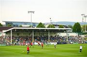 16 June 2023; A general view during a Republic of Ireland women open training session at UCD Bowl in Dublin. Photo by Ramsey Cardy/Sportsfile