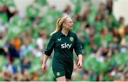 16 June 2023; Amber Barrett during a Republic of Ireland women open training session at UCD Bowl in Dublin. Photo by Ramsey Cardy/Sportsfile