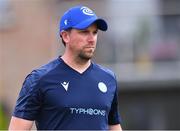 18 June 2023; Typhoons head coach Paul Davidge before the Evoke Super Series 2023 match between Typhoons and Dragons at YMCA Sports Ground on Claremont Road, Dublin. Photo by Piaras Ó Mídheach/Sportsfile