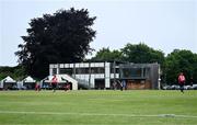 18 June 2023; A general view of action during the Evoke Super Series 2023 match between Typhoons and Dragons at YMCA Sports Ground on Claremont Road, Dublin. Photo by Piaras Ó Mídheach/Sportsfile