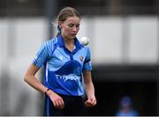 18 June 2023; Alice Tector of Typhoons during the Evoke Super Series 2023 match between Typhoons and Dragons at YMCA Sports Ground on Claremont Road, Dublin. Photo by Piaras Ó Mídheach/Sportsfile