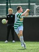 18 June 2023; Alex Smith of Knocklyon United celebrates after scoring a goal during the Football For All National Blitz on the Sport Ireland Campus in Dublin. Photo by Seb Daly/Sportsfile