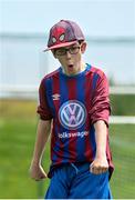 18 June 2023; Alex Lambe of East Meath United celebrates after scoring a goal during the Football For All National Blitz on the Sport Ireland Campus in Dublin. Photo by Seb Daly/Sportsfile