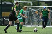 18 June 2023; Action from Evergreen FC, Kilkenny, against Derry Rovers, Offaly, during the Football For All National Blitz on the Sport Ireland Campus in Dublin. Photo by Seb Daly/Sportsfile