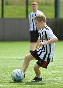 18 June 2023; Action from Castleknock Celtic, Dublin, against St John Bosco FC, Dublin, during the Football For All National Blitz on the Sport Ireland Campus in Dublin. Photo by Seb Daly/Sportsfile