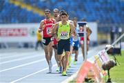 20 June 2023; Nahuel Carabaña of Andorra in action in the Men's 3000m Steeplechase at the Silesian Stadium during the European Games 2023 in Chorzow, Poland. Photo by Tyler Miller/Sportsfile