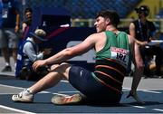 22 June 2023; Conor Cusack of Ireland after competing in the javelin at the Silesian Stadium during the European Games 2023 in Chorzow, Poland. Photo by David Fitzgerald/Sportsfile