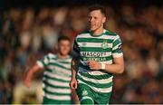 23 June 2023; Markus Poom of Shamrock Rovers celebrates after scoring his side's second goal during the SSE Airtricity Men's Premier Division match between Bohemians and Shamrock Rovers at Dalymount Park in Dublin. Photo by Seb Daly/Sportsfile