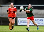 25 June 2023; Lucy Wallace of Mayo during the TG4 Ladies Football All-Ireland Championship match between Armagh and Mayo at BOX-IT Athletic Grounds in Armagh. Photo by Sam Barnes/Sportsfile