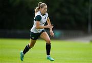 26 June 2023; Tara O'Hanlon during a Republic of Ireland training session at UCD Bowl in Dublin. Photo by Brendan Moran/Sportsfile