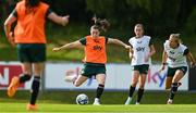 26 June 2023; Lucy Quinn during a Republic of Ireland training session at UCD Bowl in Dublin. Photo by Brendan Moran/Sportsfile