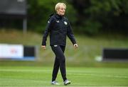 29 June 2023; Republic of Ireland manager Vera Pauw during a Republic of Ireland women training session at UCD Bowl in Dublin. Photo by Stephen McCarthy/Sportsfile