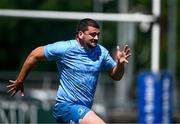 3 July 2023; Rory McGuire during a Leinster Rugby squad training session at Energia Park in Dublin. Photo by Harry Murphy/Sportsfile