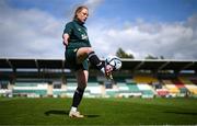 5 July 2023; Amber Barrett during a Republic of Ireland women training session at Tallaght Stadium in Dublin. Photo by Stephen McCarthy/Sportsfile
