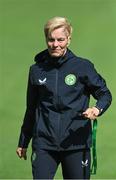 5 July 2023; Manager Vera Pauw during a Republic of Ireland women training session at Tallaght Stadium in Dublin. Photo by Stephen McCarthy/Sportsfile