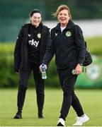 4 July 2023; Team doctor Siobhan Forman during a Republic of Ireland women training session at the FAI National Training Centre in Abbotstown, Dublin. Photo by Stephen McCarthy/Sportsfile