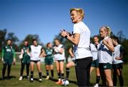 10 July 2023; Manager Vera Pauw during a Republic of Ireland women training session at Underwood Park in Brisbane, Australia. Photo by Stephen McCarthy/Sportsfile