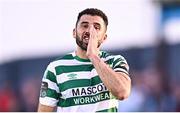 7 July 2023; Roberto Lopes of Shamrock Rovers during the SSE Airtricity Men's Premier Division match between Drogheda United and Shamrock Rovers at Weaver's Park in Drogheda, Louth. Photo by Ramsey Cardy/Sportsfile