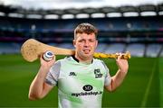 14 July 2023; Reigning champion Killian Phelan of Kilkenny during the launch of the M. Donnelly MyClubShop.ie Poc Fada at Croke Park in Dublin. Photo by Ben McShane/Sportsfile