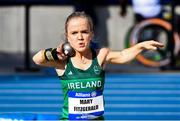 17 July 2023; Mary Fitzgerald of Ireland competes in the final of the Shot Put F40 during day ten of the World Para Athletics Championships 2023 at Charléty Stadium in Paris, France. Photo by Daniel Derajinski/Sportsfile