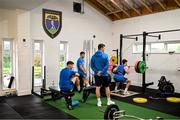 17 July 2023; A general view of  Leinster rugby squad training and gym session at Wicklow RFC in Wicklow. Photo by Brendan Moran/Sportsfile