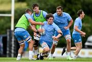 17 July 2023; Alex Soroka during a Leinster rugby squad training and gym session at Wicklow RFC in Wicklow. Photo by Brendan Moran/Sportsfile