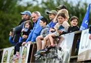 17 July 2023; Supporters during a Leinster rugby squad training and gym session at Wicklow RFC in Wicklow. Photo by Brendan Moran/Sportsfile