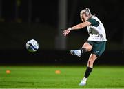 18 July 2023; Lily Agg during a Republic of Ireland training session at Meakin Park in Brisbane, Australia, ahead of the start of the FIFA Women's World Cup 2023. Photo by Stephen McCarthy/Sportsfile
