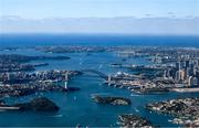 19 July 2023; A general view of Sydney, Australia, upon the team's arrival from their base in Brisbane, for their opening FIFA Women's World Cup 2023 group match against co-host Australia, on Thursday. Photo by Stephen McCarthy/Sportsfile