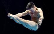 19 July 2023; Jake Passmore of Ireland competes in the Men's 3m Springboard preliminaries during day six of the 2023 World Aquatics Championships at Fukuoka Prefectural Pool in Fukuoka, Japan. Photo by Ian MacNicol/Sportsfile