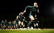 19 July 2023; Louise Quinn during a Republic of Ireland training session at the Leichhardt Oval in Sydney, Australia. Photo by Stephen McCarthy/Sportsfile