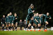 19 July 2023; Marissa Sheva during a Republic of Ireland training session at the Leichhardt Oval in Sydney, Australia. Photo by Stephen McCarthy/Sportsfile