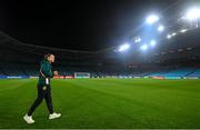 19 July 2023; Áine O'Gorman during a Republic of Ireland stadium familiarisation at Stadium Australia in Sydney, Australia. Photo by Stephen McCarthy/Sportsfile