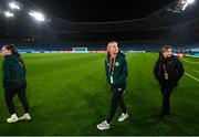 19 July 2023; Courtney Brosnan during a Republic of Ireland stadium familiarisation at Stadium Australia in Sydney, Australia. Photo by Stephen McCarthy/Sportsfile