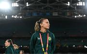 19 July 2023; Katie McCabe during a Republic of Ireland stadium familiarisation at Stadium Australia in Sydney, Australia. Photo by Stephen McCarthy/Sportsfile