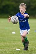 19 July 2023; Rory Keenan during a Bank of Ireland Leinster Rugby Summer Camp at Portlaoise RFC in Laois. Photo by Piaras Ó Mídheach/Sportsfile