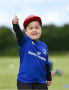 19 July 2023; Keito Comerford during a Bank of Ireland Leinster Rugby Summer Camp at Portlaoise RFC in Laois. Photo by Piaras Ó Mídheach/Sportsfile