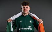 20 July 2023; The Permanent TSB flagbearers for Team Ireland at the European Youth Olympic Festival in Slovenia have been announced. Pictured is flagbearer Cian Crampton. The 2023 Summer European Youth Olympic Festival takes place from 23rd to 29th July in Maribor, Slovenia and Team Ireland will have a team of 44 athletes competing across 5 sports. Photo by Brendan Moran/Sportsfile