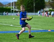 21 July 2023; Oliver Cummins during a Leinster Rugby Inclusion Camp at Clontarf RFC in Dublin. Photo by Piaras Ó Mídheach/Sportsfile