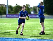 21 July 2023; Oliver Cummins during a Leinster Rugby Inclusion Camp at Clontarf RFC in Dublin. Photo by Piaras Ó Mídheach/Sportsfile