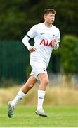 21 July 2023; Mikey Moore of Tottenham Hotspur during the friendly match between Cork City U19s and Tottenham Hotspur U18s at Bishopstown Stadium in Cork. Photo by Eóin Noonan/Sportsfile